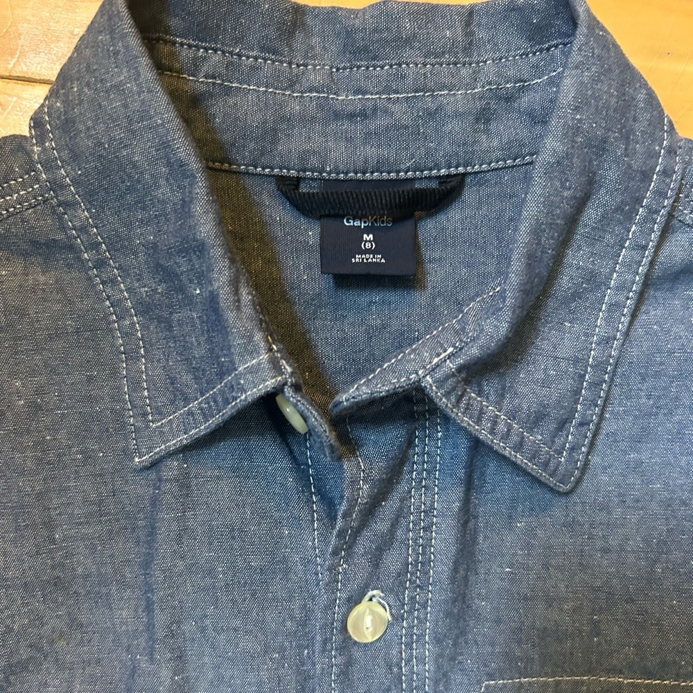 GAP Indigo Chambray Shirt